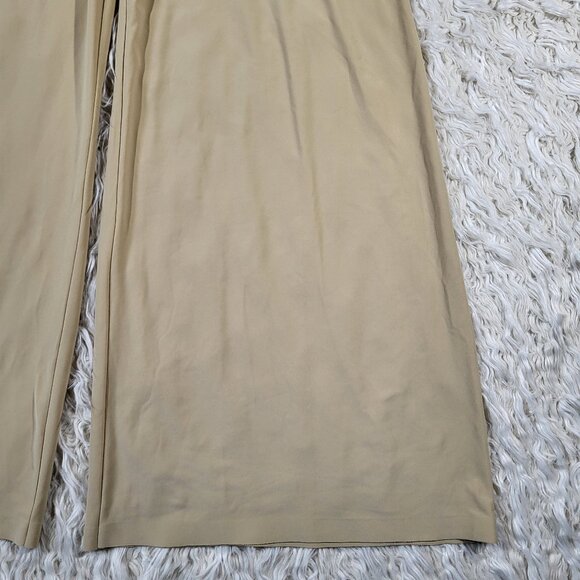 Norma Kamali High Waist Elephant Pants Blonde - Size M/34 - Picture 4 of 14